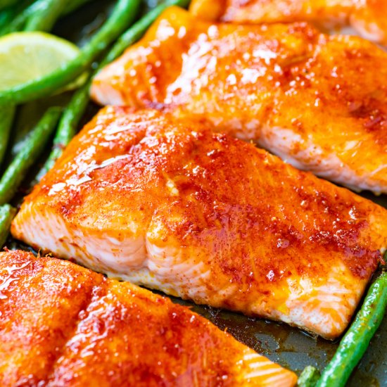 Brown Sugar Baked Salmon