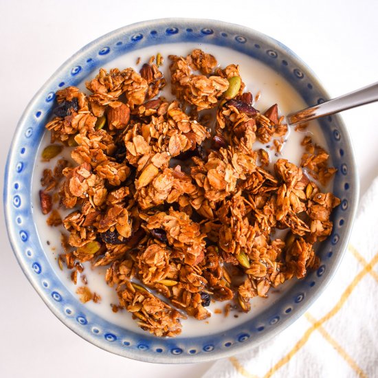 Crunchy Honey Almond Granola