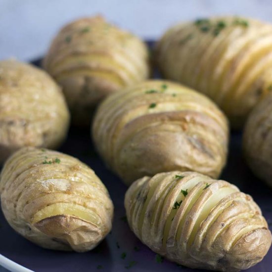 Easy Hasselback Potatoes recipe