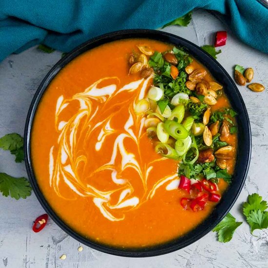 Spicy Thai Pumpkin Soup