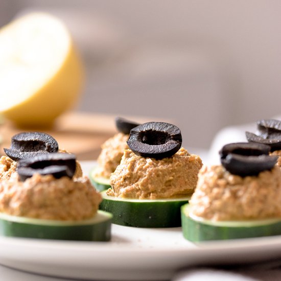 Cucumber Appetizers Sardine Spread