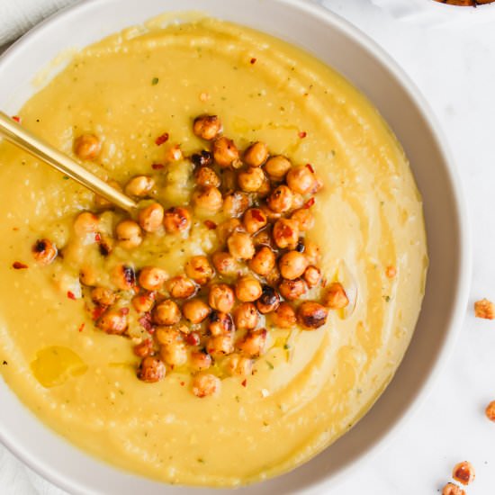 Golden Delicata Squash Soup