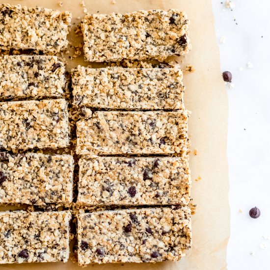 Chocolate Chip Chia Seed Bar