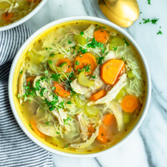 Classic Chicken Noodle Soup