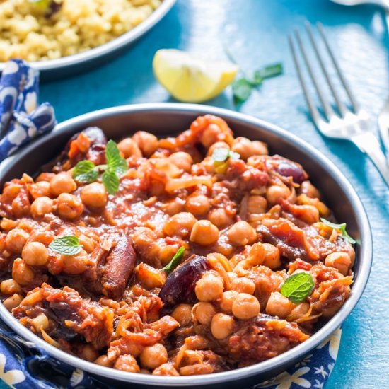 Chickpea Date Tagine