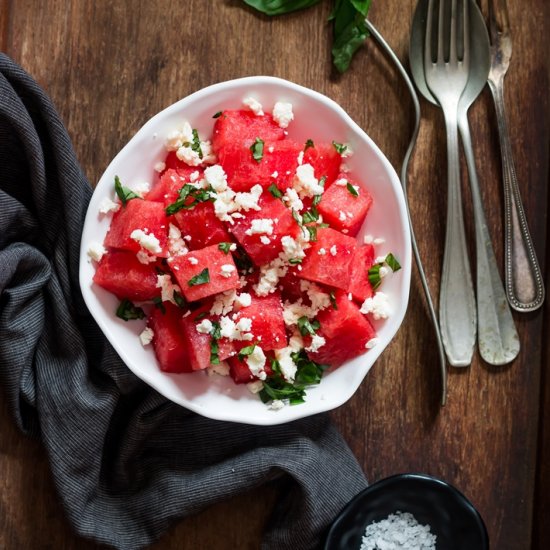 Refreshing Watermelon Feta Salad