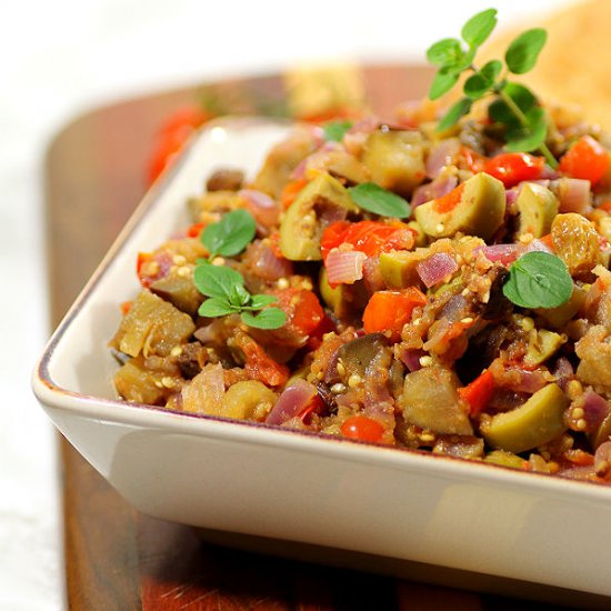 Caponata – Sicilian Eggplant