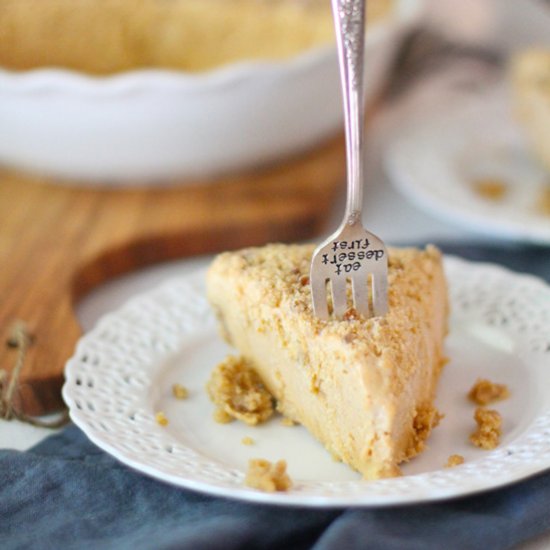 Pumpkin Ice Cream Pie