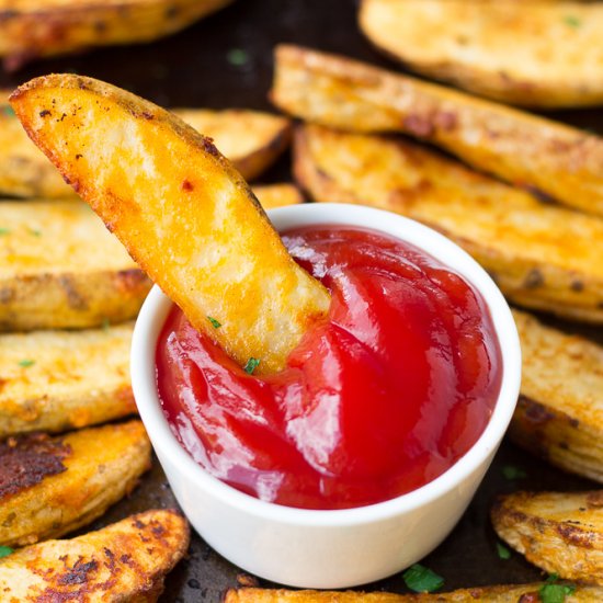 Oven Baked Potato Wedges