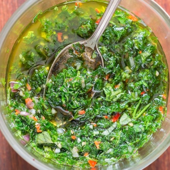 Chimichurri sauce