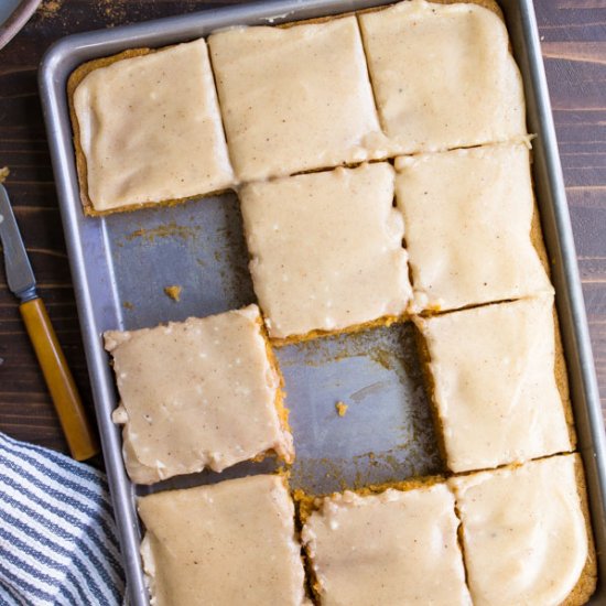 Pumpkin Sheet Cake