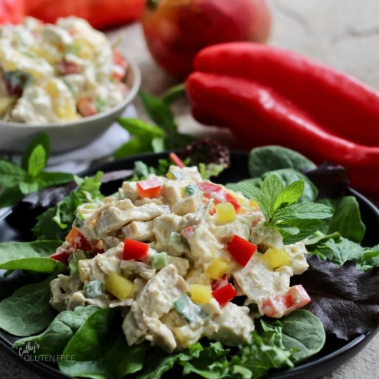 Easy Chicken Salad with Mango