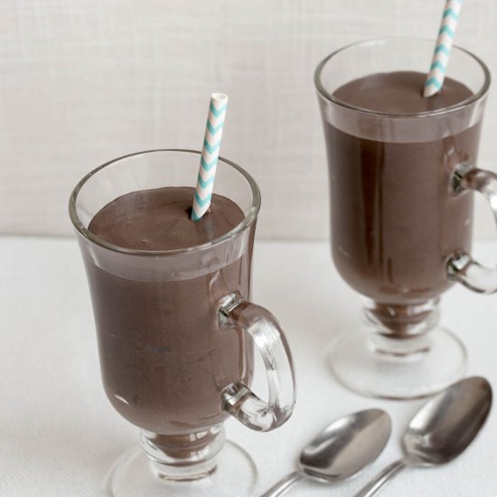 Dark Chocolate Milkshake