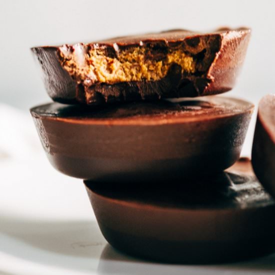 Chocolate Chai Cashew Butter Cups