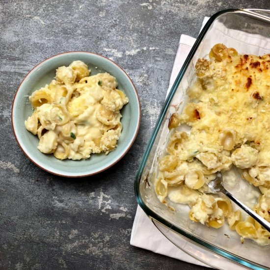 Mozzarella & Jalapeño Pasta Bake