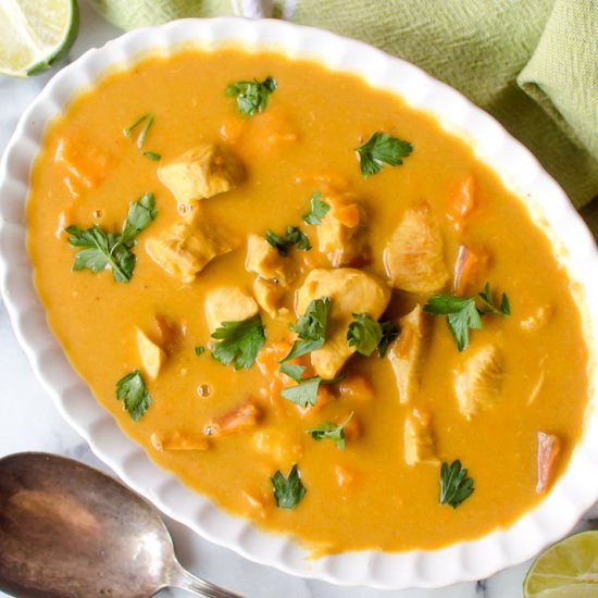 Butternut Squash Chicken Curry