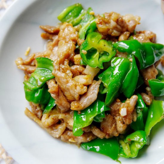 Pork and Pepper Stir Fry