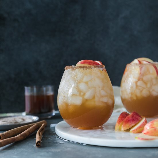 Apple Pie Bourbon Fizz