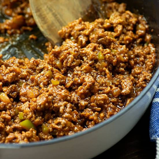 HOMEMADE SLOPPY JOES