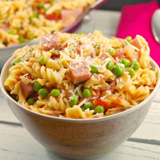 Healthy Leftover Ham Pasta