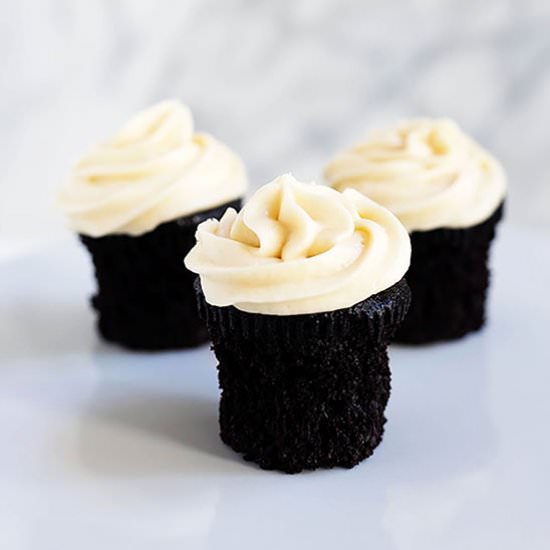 Dark Chocolate Cupcakes