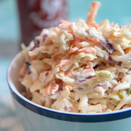 Sriracha Coleslaw