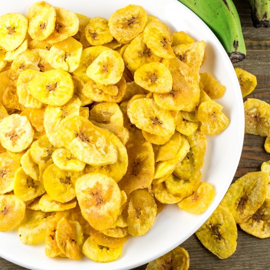 Homemade Plantain Chips