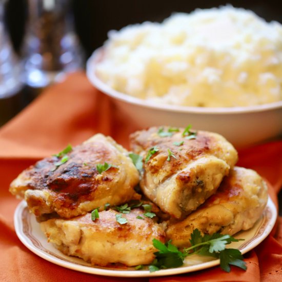 Southern Crispy Oven-Fried Chicken