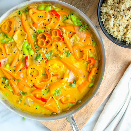 Vegetable Coconut Curry