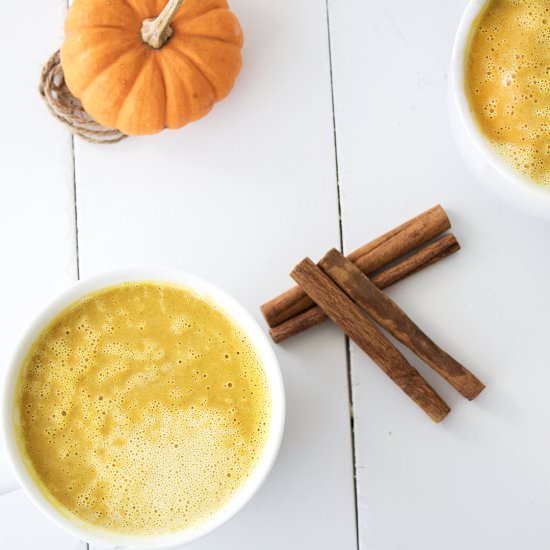 Turmeric Pumpkin Spice Latte