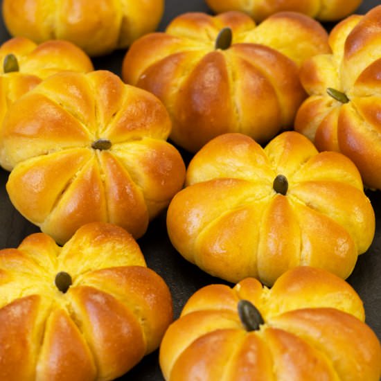 Pumpkin Dinner Rolls