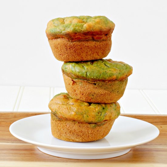 Butternut Squash and Kale Muffins