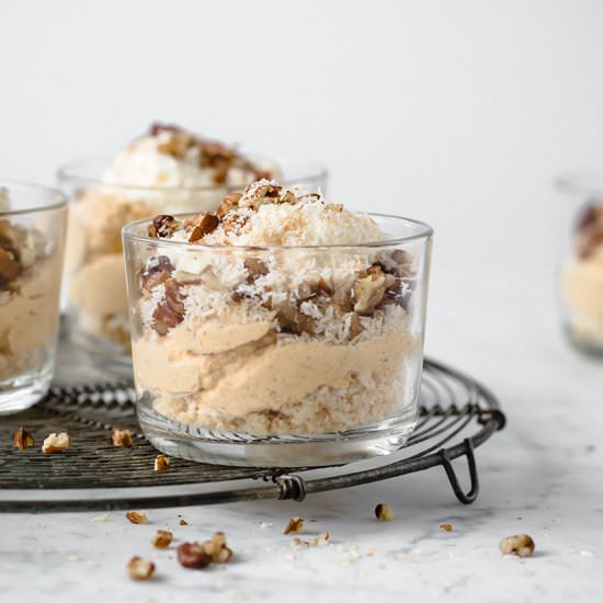 No-Bake Pumpkin Pie Cheesecake Jars