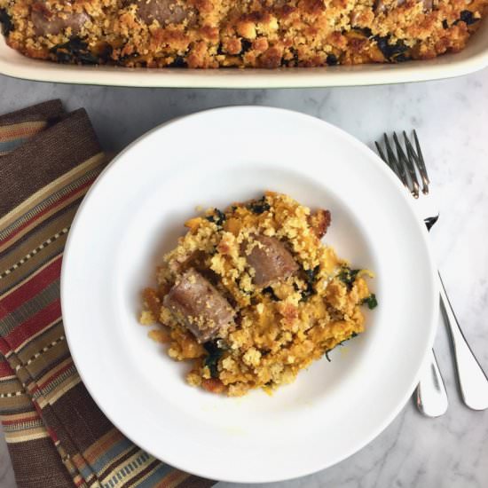 Squash & Sausage Gratin