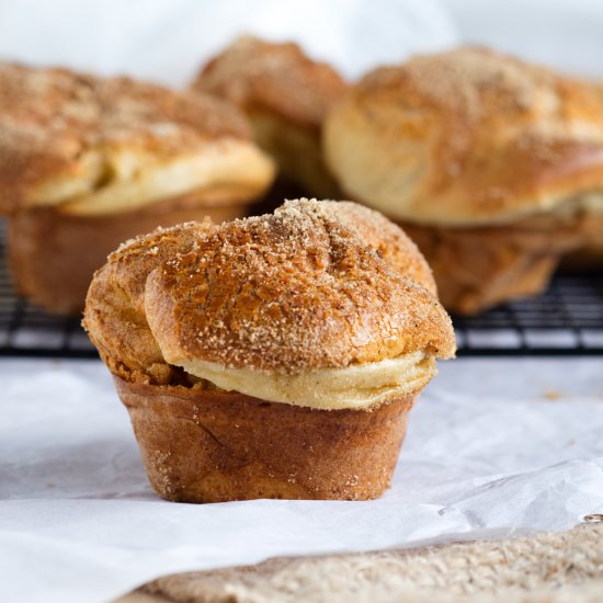 Cinnamon Brown Sugar Popovers