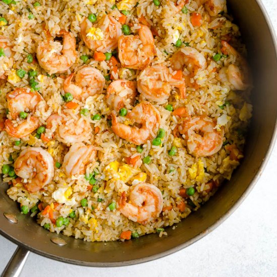 Spiced Shrimp Fried Rice