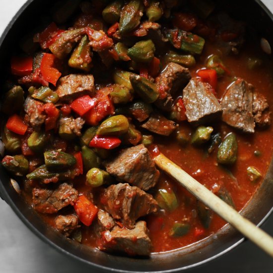 okra stew