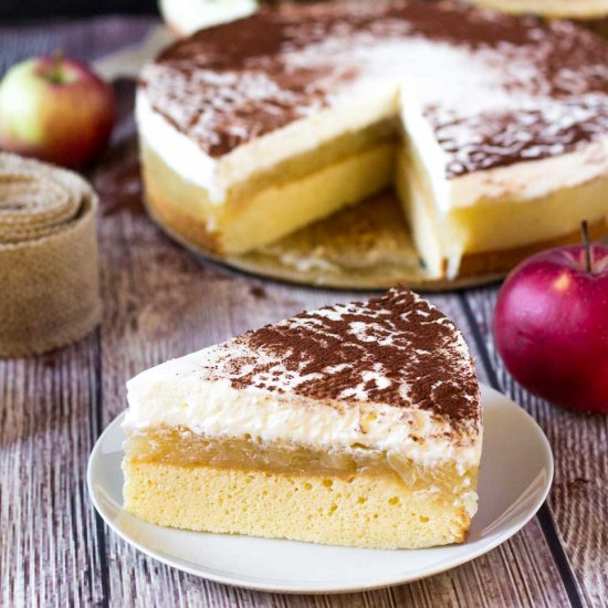 Apple Cream Cheese Cake