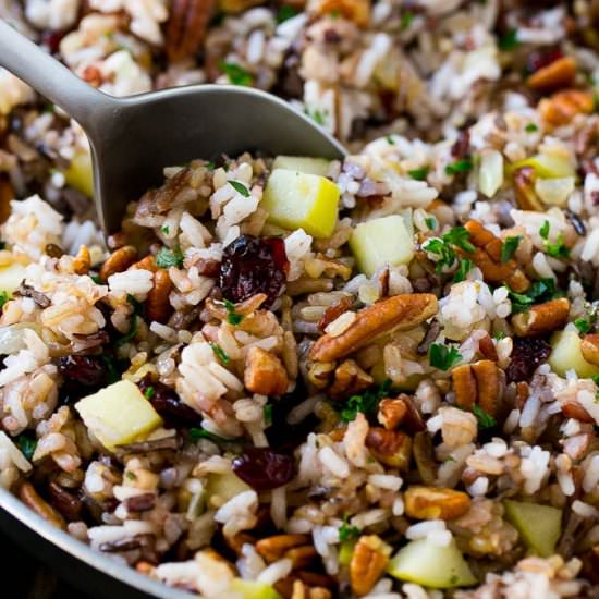 Rice Pilaf with Cranberries