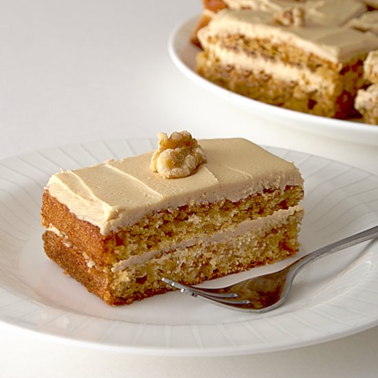 Coffee Walnut Cakes