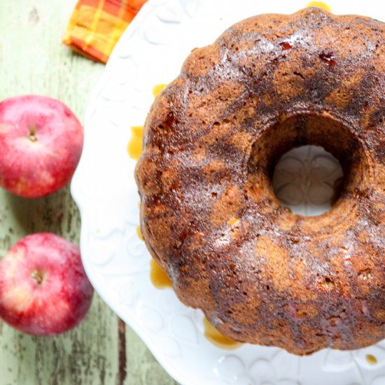 Apple Walnut Spice Cake