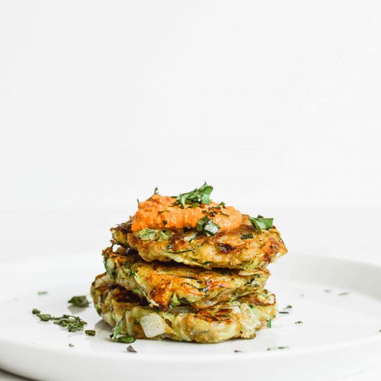 Healthy Zucchini Potato Fritters