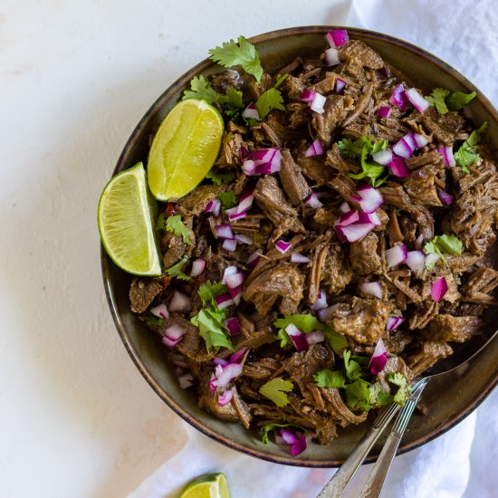 Slow Cooker Beef Barbacoa