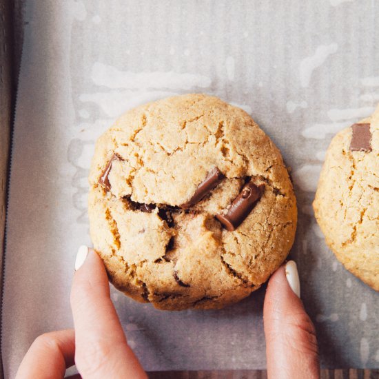 Best Paleo Chocolate Chip Cookies