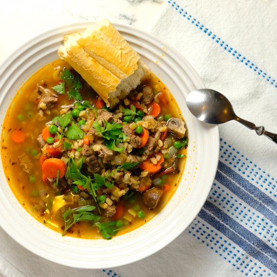 Beef and Barley Soup