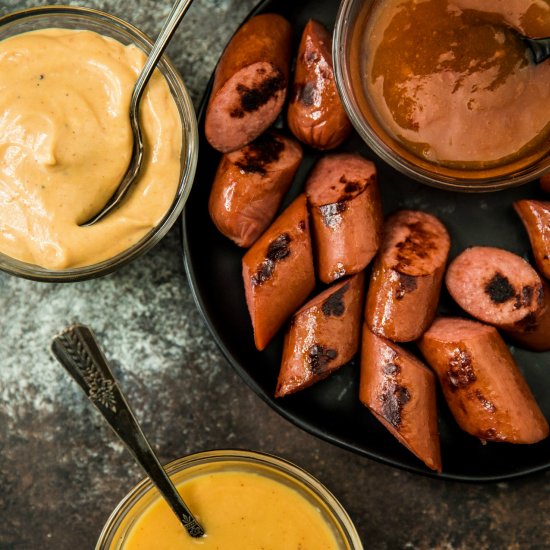 Easy Smoked Sausage Dipping Sauces