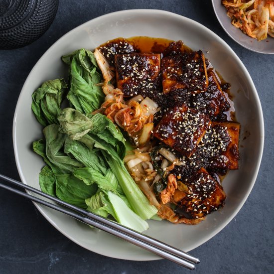 Sambal + Ginger Tofu