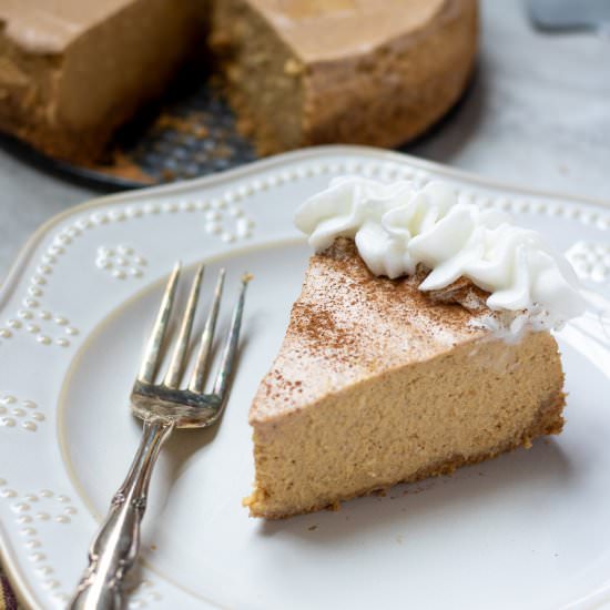 Instant Pot Pumpkin Cheesecake