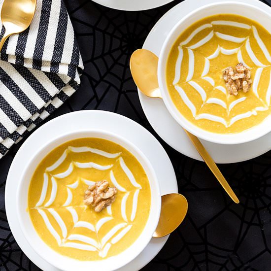 Butternut Squash and Walnut Soup