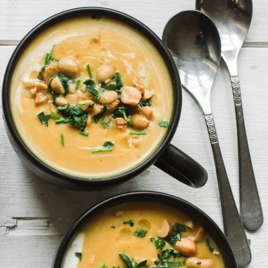 Thai Pumpkin and Coconut Soup